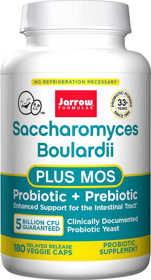 Photo of Saccharomyces Boulardii + MOS product from Jarrow Formulas