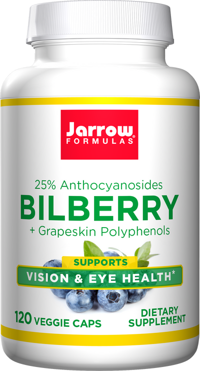Jarrow Formulas Bilberry + Grapeskin Polyphenols